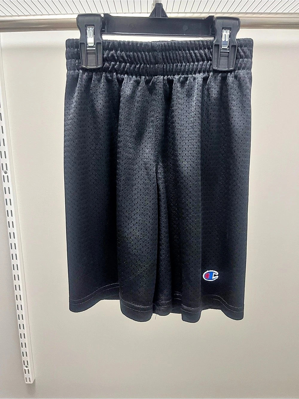 Champion Classic Mesh Shorts Athletic Mesh Shorts Black Size 4 Like New